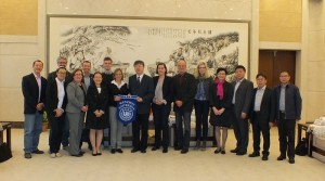 Gespräch an der Wenzhou Universität mit Präsidenten Herrn Yang Wei